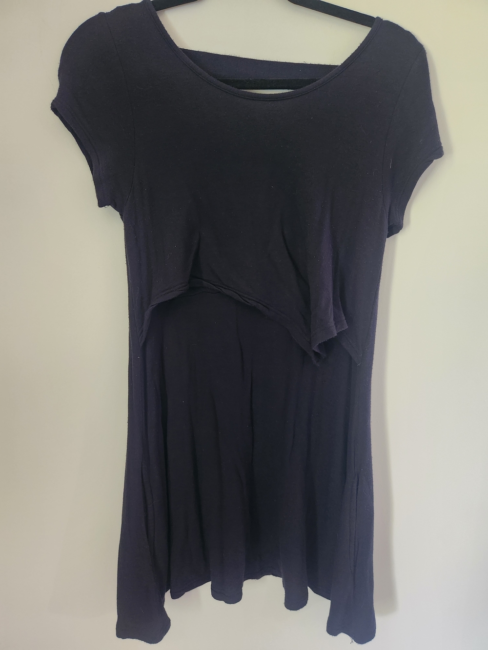 Latched Mama Navy Nursung Tunic Size S